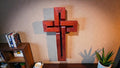 Trinity Cross Made with Padauk