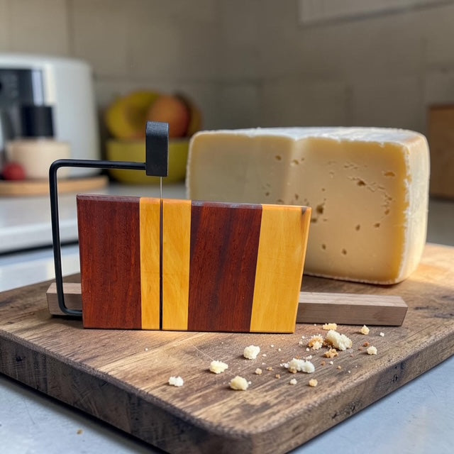 Cheese Slicer made with Yellow Heart & Padauk